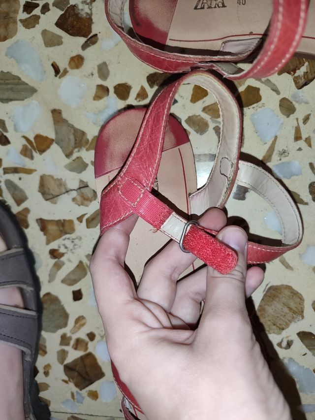 Sandalias Zara Rojas