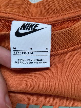 Sudadera Nike Air Naranja