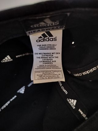 Cappellino Adidas 3-Stripes Logo Nuovo