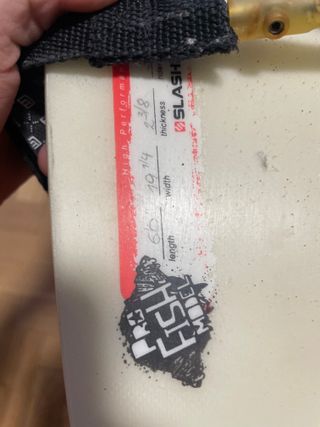 Tabla de surf Fish Slash 6’0 – Pro Model