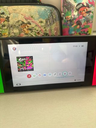 Nintendo switch en muy buen estado y con juego