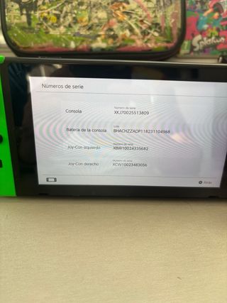 Nintendo switch en muy buen estado y con juego
