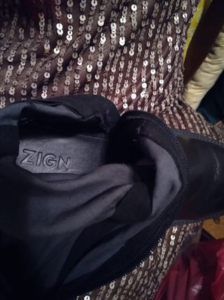 Botas mosqueteras altas negras