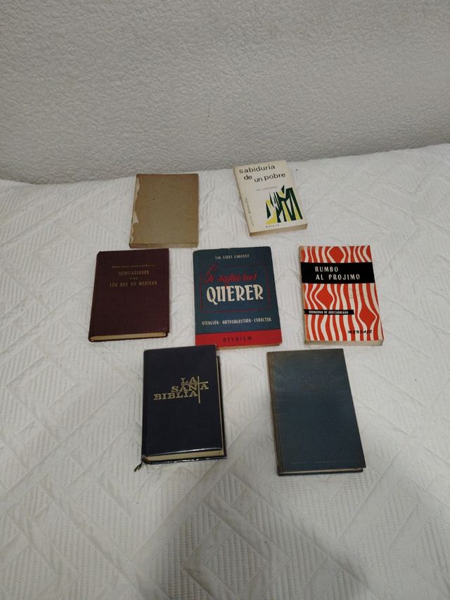 Libros religiosos y biblia venta presencial 