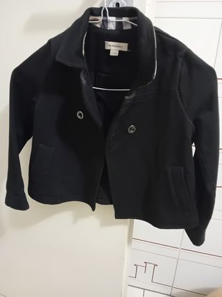 Giacca Burberry bambina nera