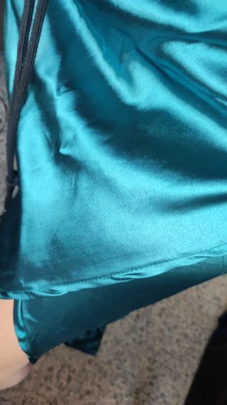 Vestido maxi elegante SHEIN verde