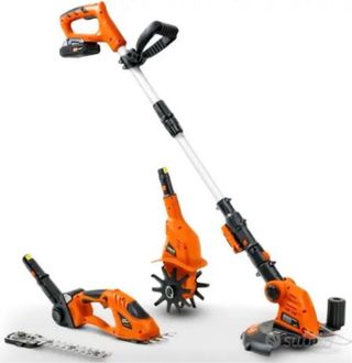 SuperHandy Set 3in1: aeratore, decespugliatore 