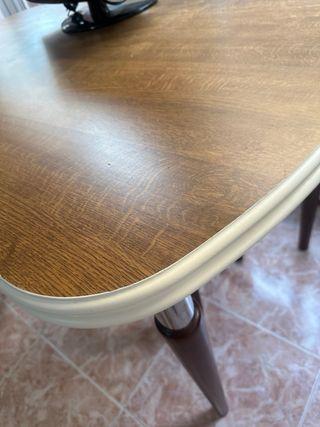 Mesa de madera extensible