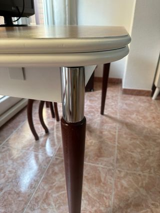 Mesa de madera extensible