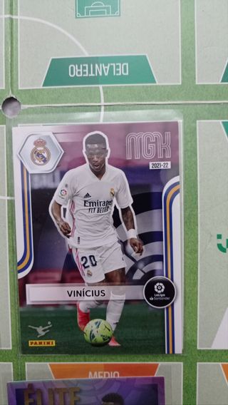 Lote 4 cromos Vinicius Megacracks
