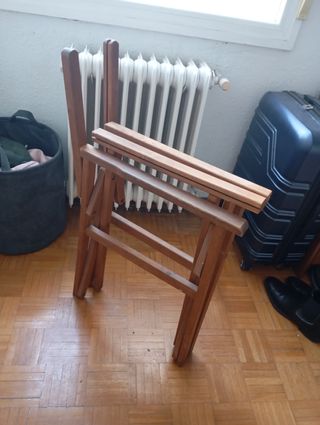 Silla Sillón director cine LOGROÑO de madera 