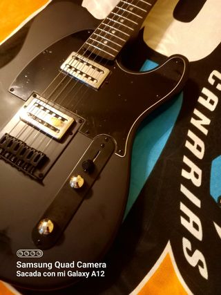 Guitarra eléctrica Harley benton te modificada