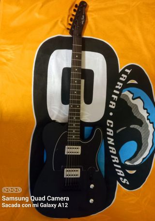 Guitarra eléctrica Harley benton te modificada
