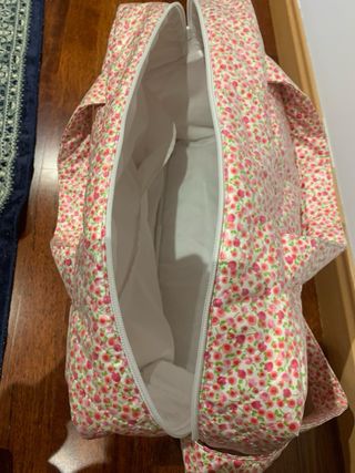 Bolso cambiador bebé floral