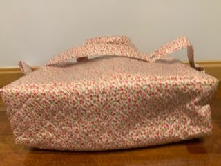 Bolso cambiador bebé floral