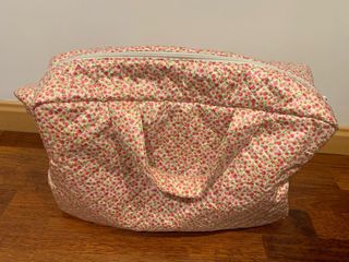 Bolso cambiador bebé floral