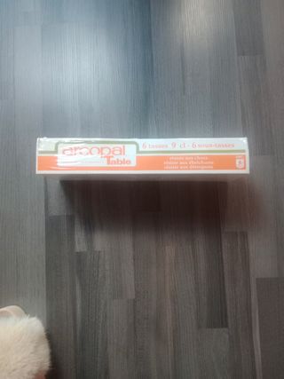 Tazas y platos Arcopal