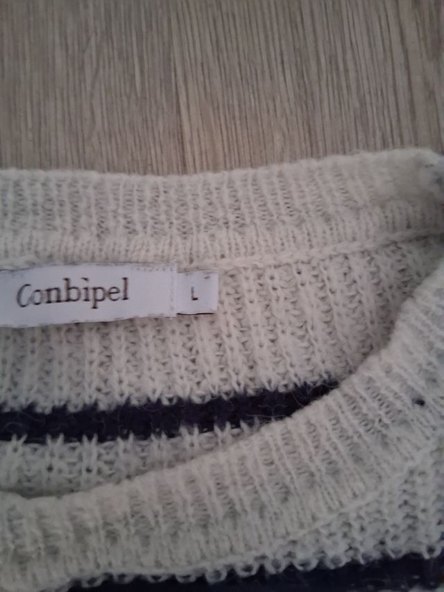 Jerséi rayas azul y blanco