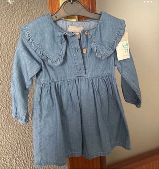 Vestido bebé Primark azul