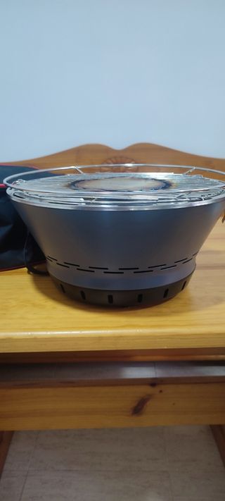 Barbacoa portátil sin humos