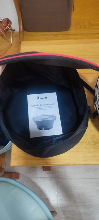 Barbacoa portátil sin humos