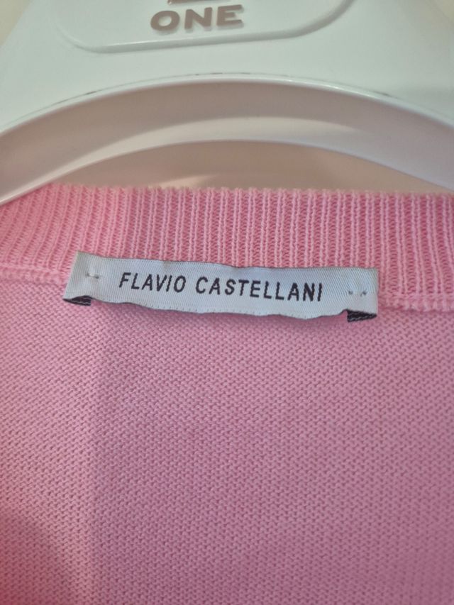 Cardigan Flavio Castellani rosa taglia unica
