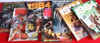 Revistas 1984 – Lote de cómics de ciencia ficción