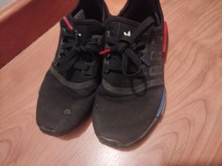 Zapatillas Adidas NMD R1 Negras Rojas