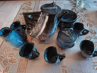 Juego de café de cerámica