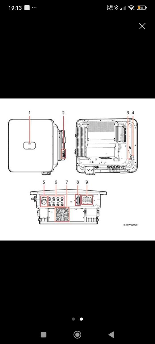 Inversor Huawei SUN 2000 15 KTL-M2 Trifásico