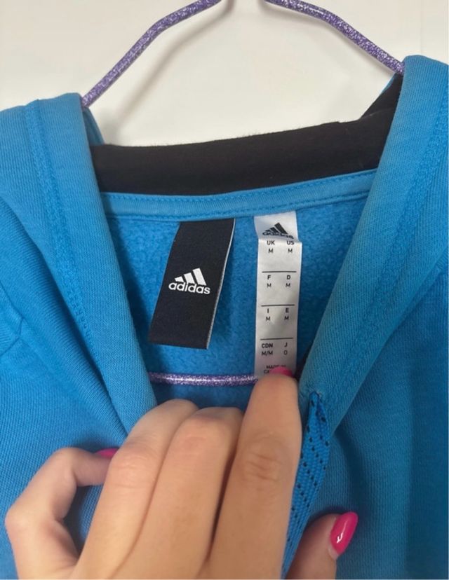 Sudadera Adidas bicolor