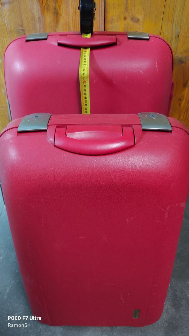 Maletas Grandes Juego de dos SkyLite Roja