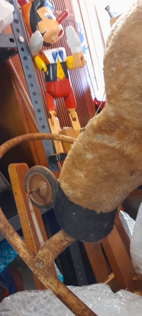 Asinello a dondolo anni '50