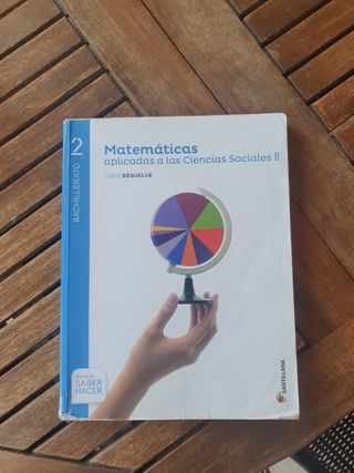 Libro 2 bachillerato aplicada a la ciencias social