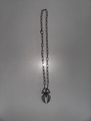 Collar cadena con colgante de araña