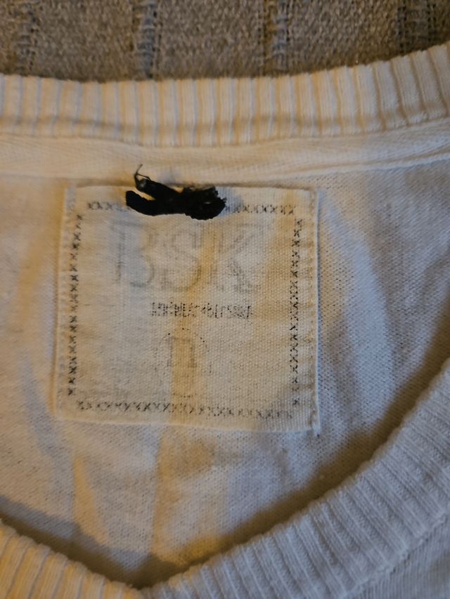 Cárdigan BSK Blanco Talla S