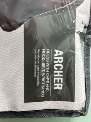 Disfraz Archer Talla M