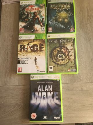 5 juegos xbox 360