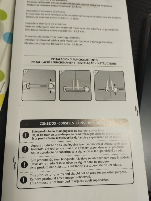 6 Cierres de Seguridad Infantil para armario