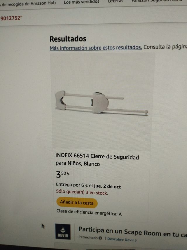 6 Cierres de Seguridad Infantil para armario