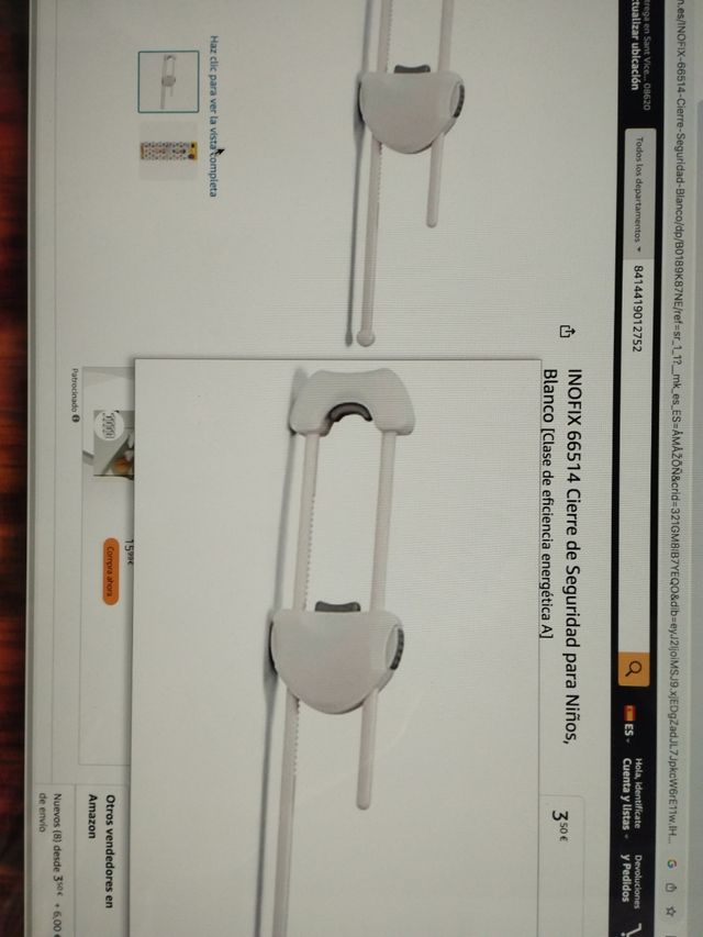 6 Cierres de Seguridad Infantil para armario