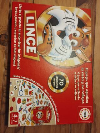 Educa Juego de memoria Lince 70 imágenes