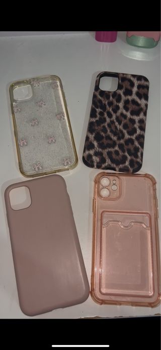 Fundas iPhone 11 (4 unidades)