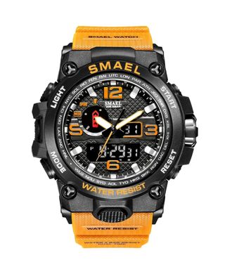 Reloj SMAEL Negro y Naranja