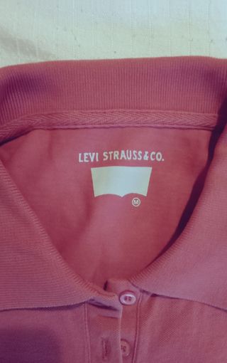 Polo cotone rosso mattone