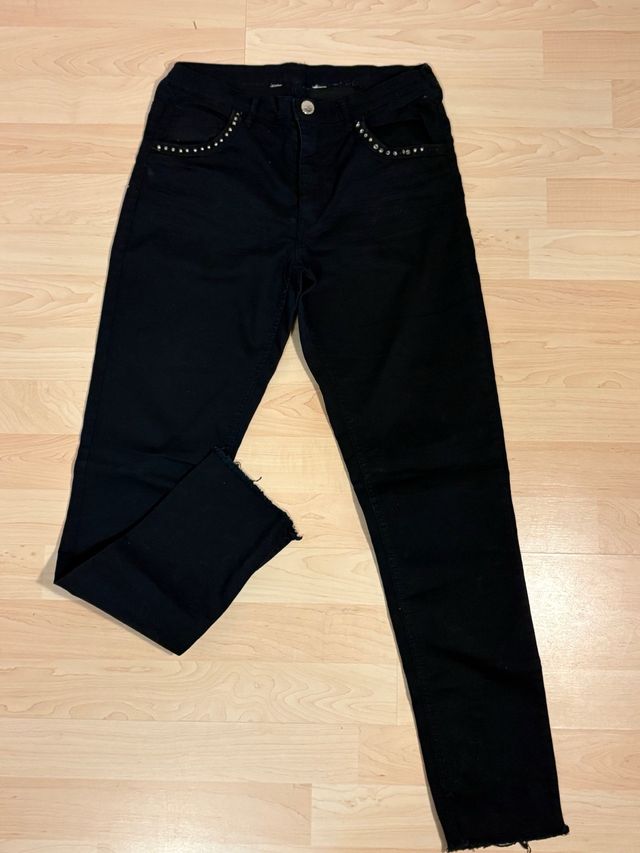 Pantaloni Donna Skinny Neri