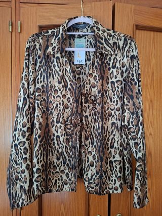 Blusa fluida leopardo Primark Talla L