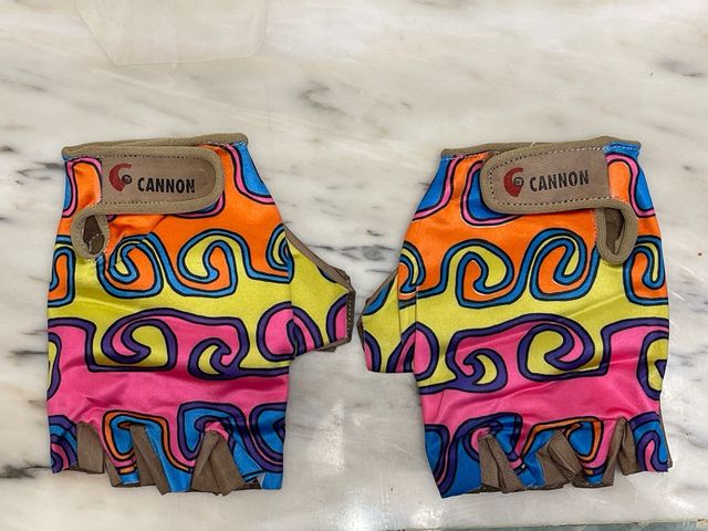 Guantes Ciclismo Vintage Cannon NOS a estrenar
