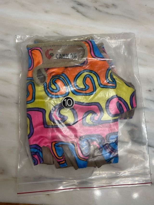 Guantes Ciclismo Vintage Cannon NOS a estrenar
