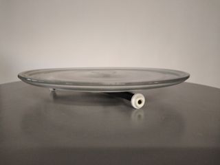 Base de cristal para microondas